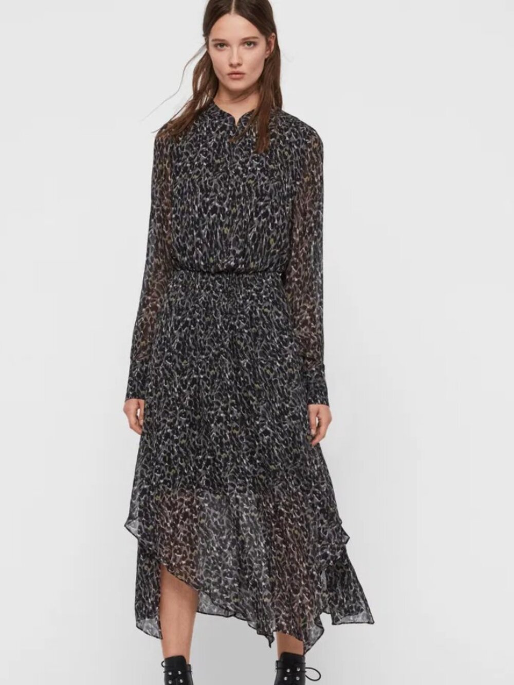 All Saints Valeria Waterleo Dress - New with tags